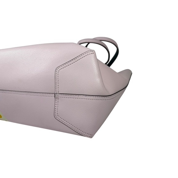 Kate Spade New York Reversible Pineapple Tote Bag, Light Pink/Green, Large Tote - Picture 7 of 11